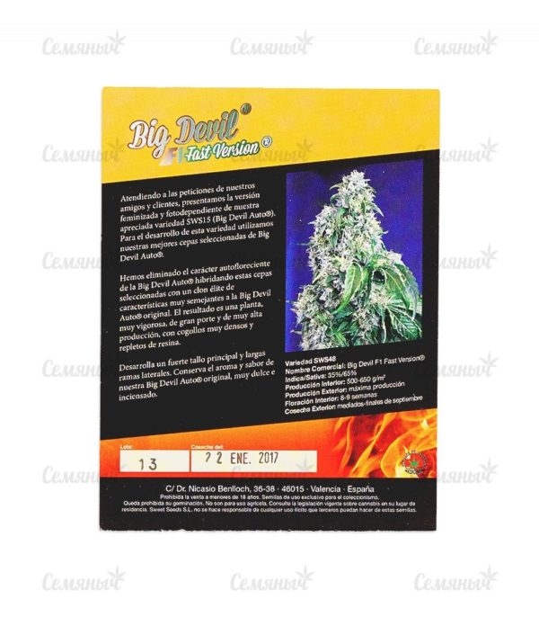 Семена сорта Bubblegum+ Pro (Victory Seeds) — изображение 4